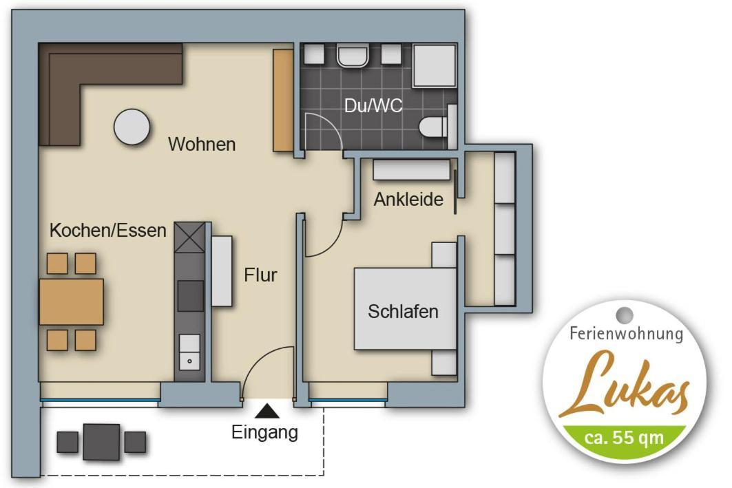 Goerg Ferienwohnungen Krov Room photo